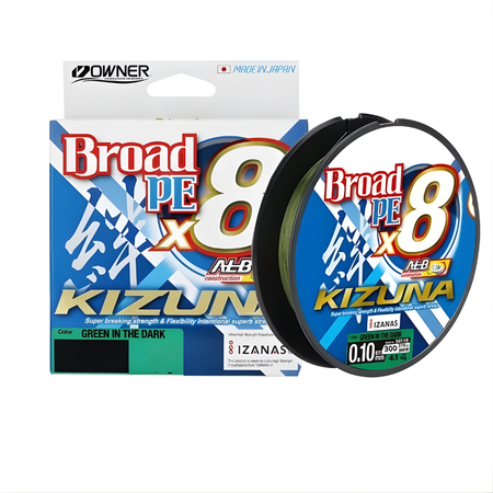 Linha Multifilamento Owner Broad PE Kizuna 8X - 275m