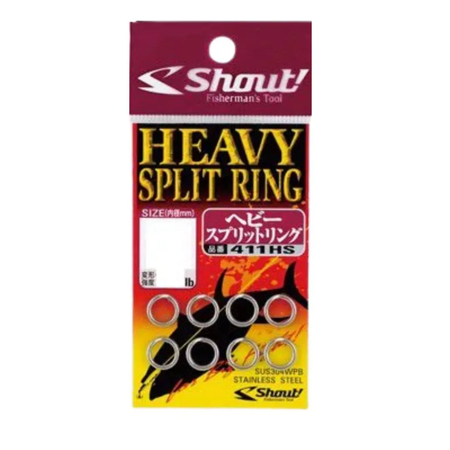 Argola Shout Heavy Split Ring 411HS - Vários Tamanhos
