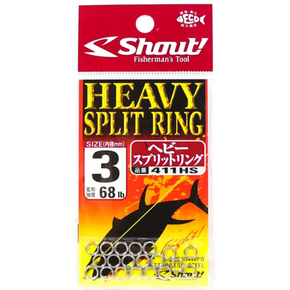 Argola Shout Heavy Split Ring 411HS - Vários Tamanhos
