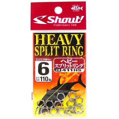 Argola Shout Heavy Split Ring 411HS - Vários Tamanhos