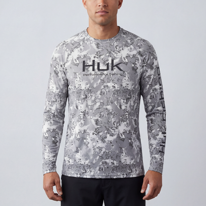 Camiseta Huk Pursuit Crew Set Sail
